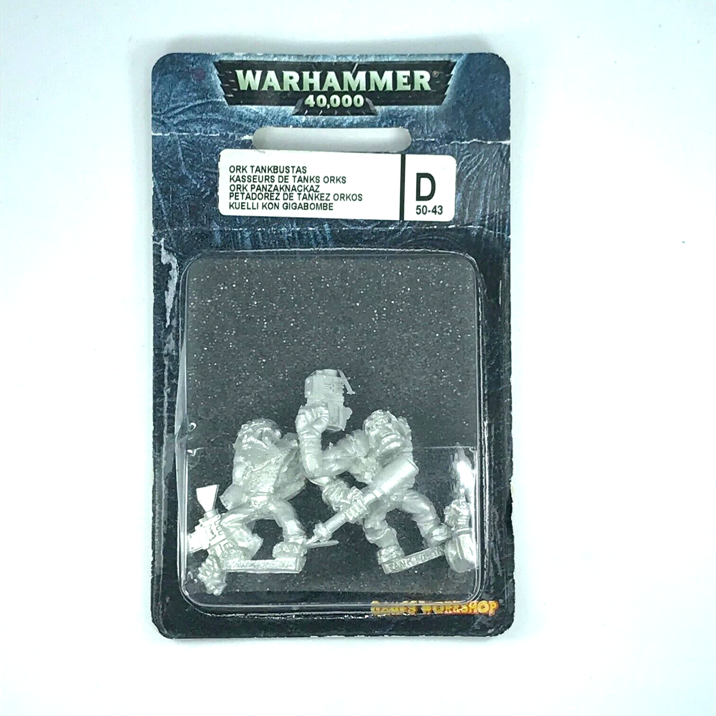 Metal Space Ork Tankbustas Tank Busta Blister - Warhammer 40K C388