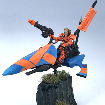 Eldar Autarch Skyrunner Aeldari - Painted - Warhammer 40K C2288