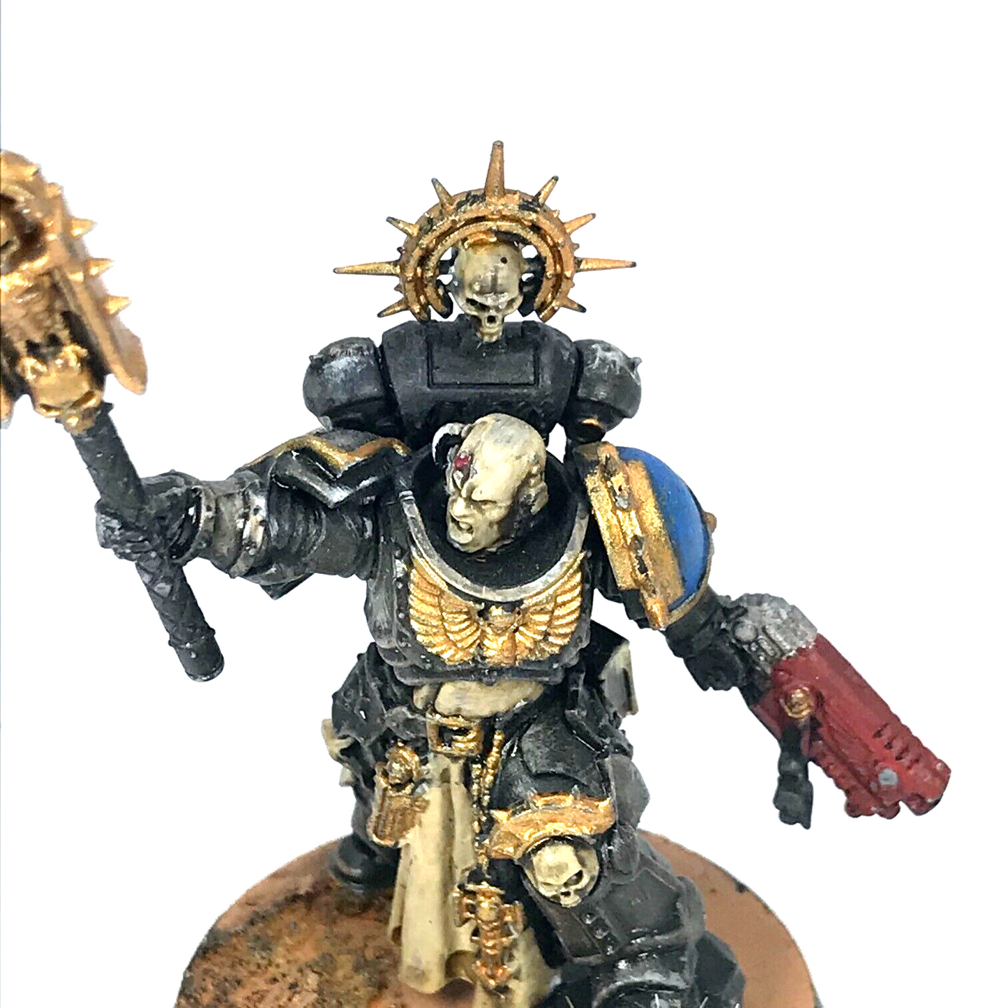 Chaplain Primaris Space Marine - Painted - Warhammer 40K X9899