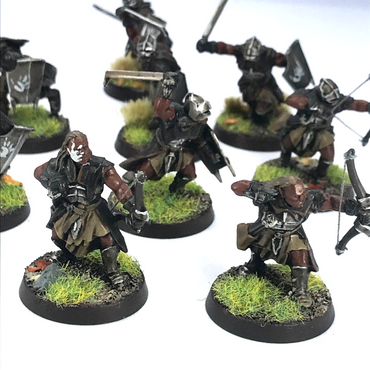 Uruk Hai Scout Warriors - LOTR Warhammer / Lord of the Rings Painted C2968