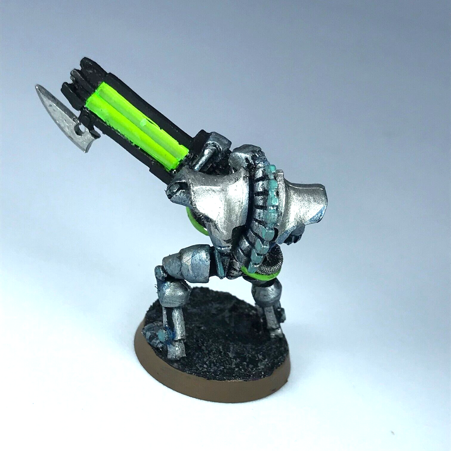 Classic Metal Necron Immortal Warrior Necrons - Painted - Warhammer 40K X9537