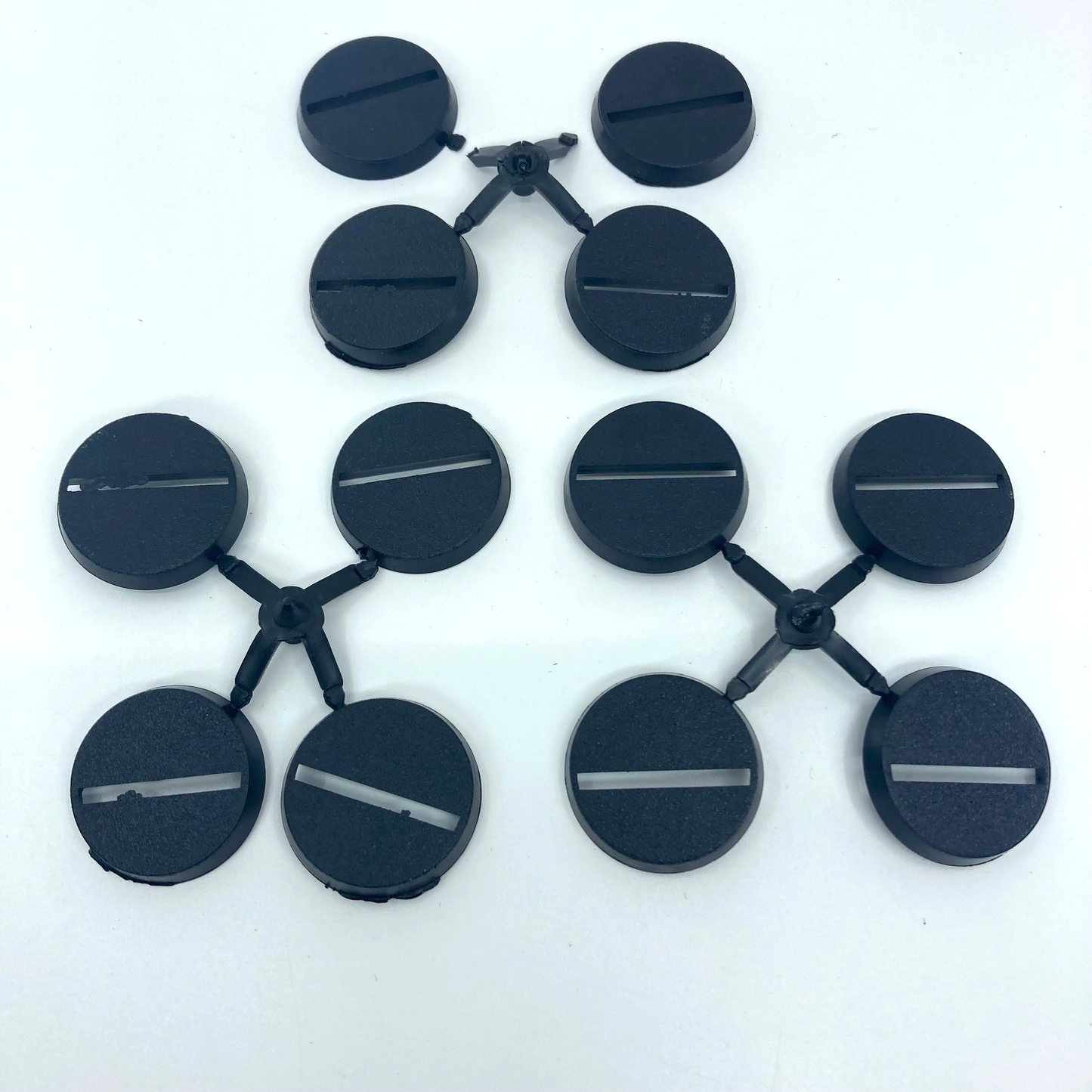 Original 1992 25mm Round Bases Slotted - Warhammer 40K / LOTR GW X12405