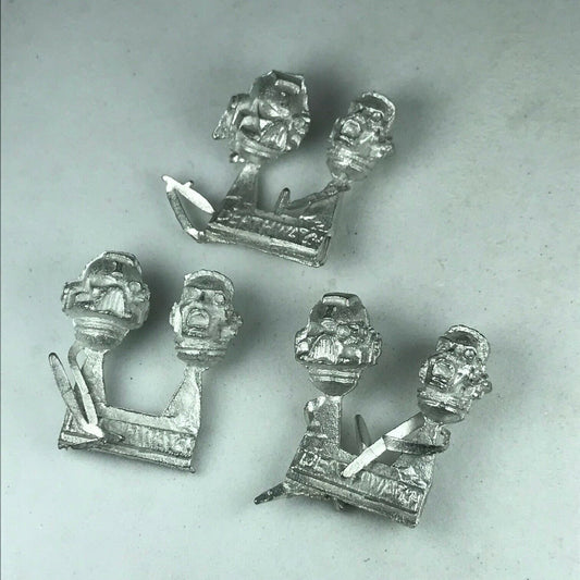 Metal Space Marine Deathwatch Death Watch Heads - Warhammer 40K X7958