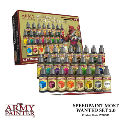 Speedpaint Most Wanted Set - Speed Paint 2.0 18ml - The Army Painter