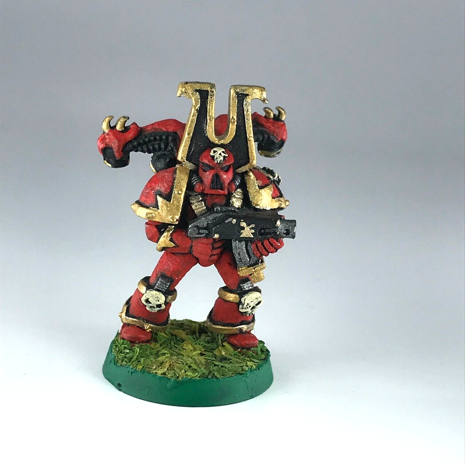 Khorne marine - renegade chaos rogue trader - warhammer 40k painted metal x13003