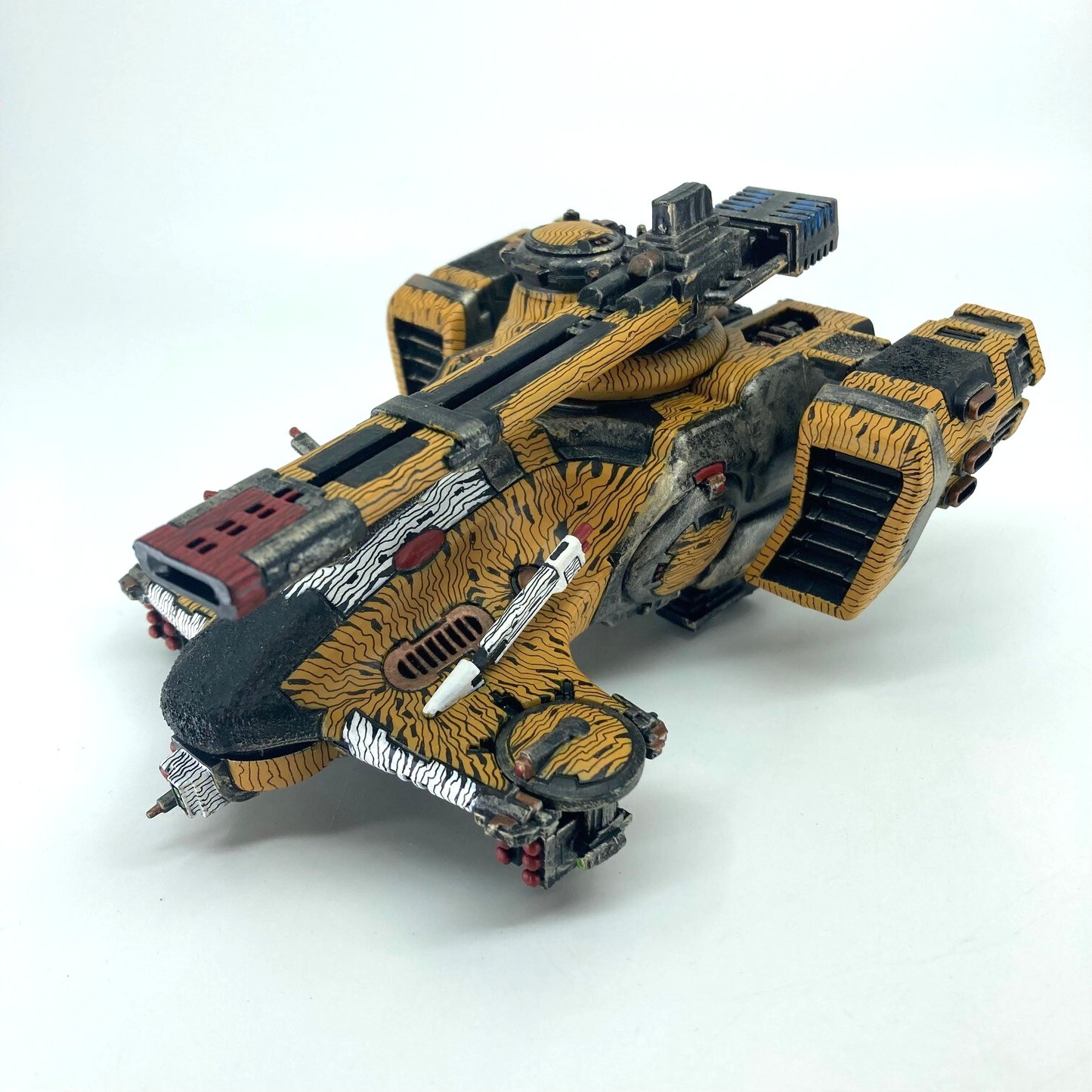 Tau Hammerhead Gunship T'au Empire - Painted - Warhammer 40k Games Workshop (2)