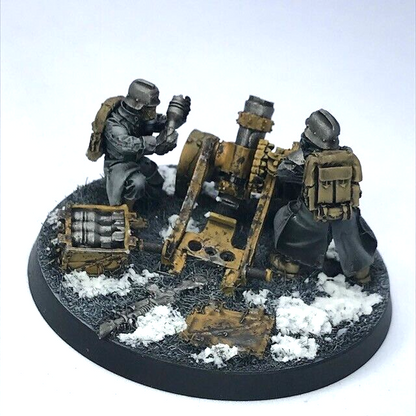 Death Korps of Krieg Mortar Team Astra Militarum - Warhammer 40K Painted C780