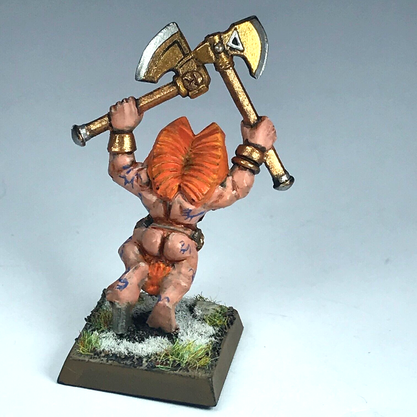 Classic Dwarf Troll Slayer Warrior - Painted - Warhammer Fantasy X10454