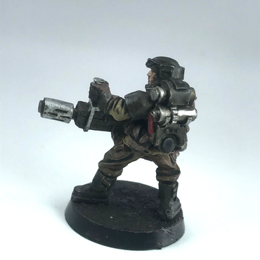 Cadian with Melta Gun Company HQ Imperial Guard - Warhammer 40K Metal X13193