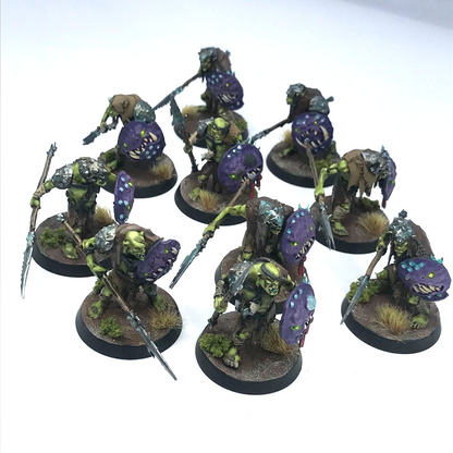 Gutrippaz with Stikkas Orruk Warclans - Painted - Warhammer Age of Sigmar C2865