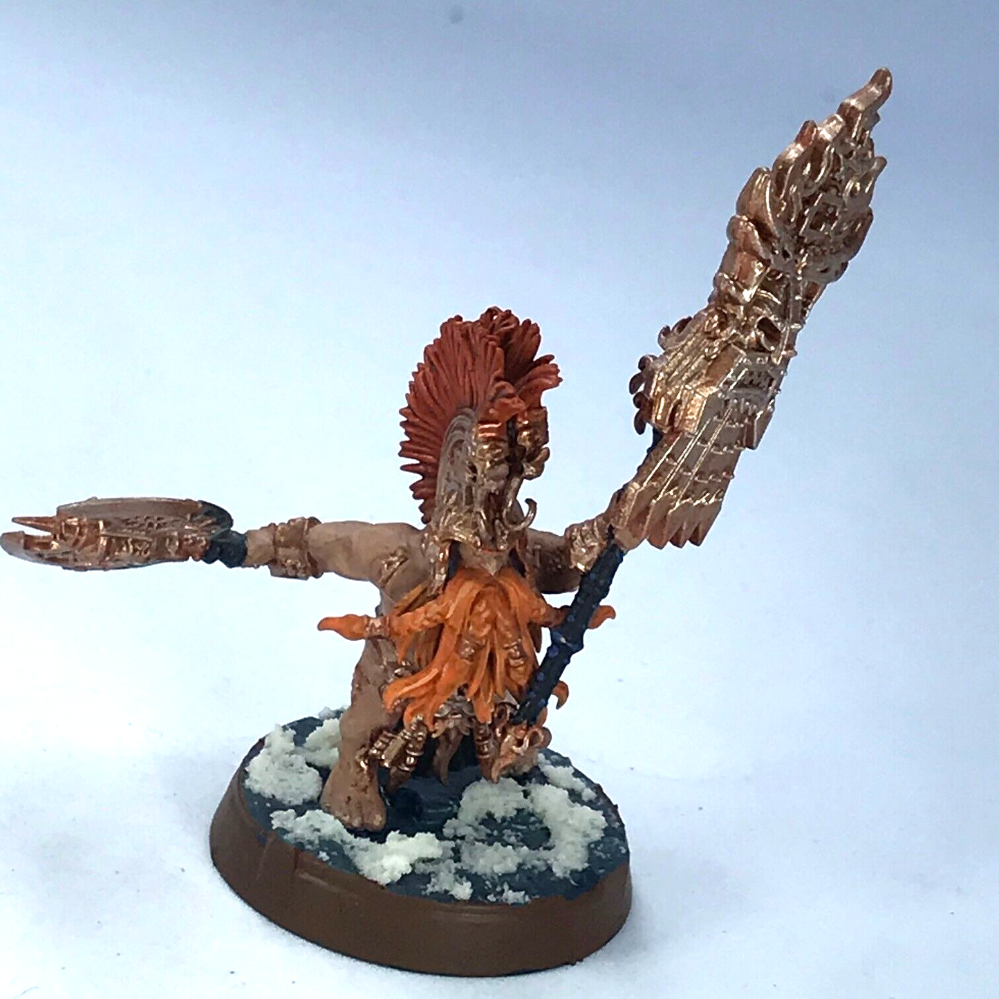 Fyreslayer Battlesmith Dwarf - Painted - Warhammer Age of Sigmar C634