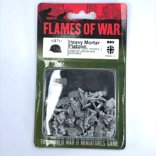 WW2 German Axis Heavy Mortar Platoon - Blister - Flames of War C3385