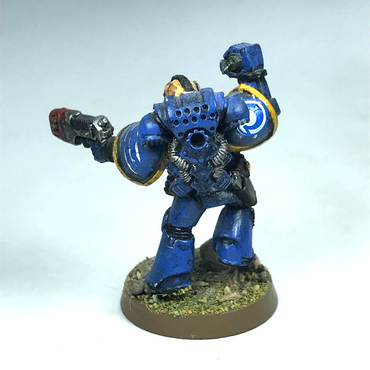 Classic Metal Space Marine Ultramarines Veteran - Painted - Warhammer 40K X4933