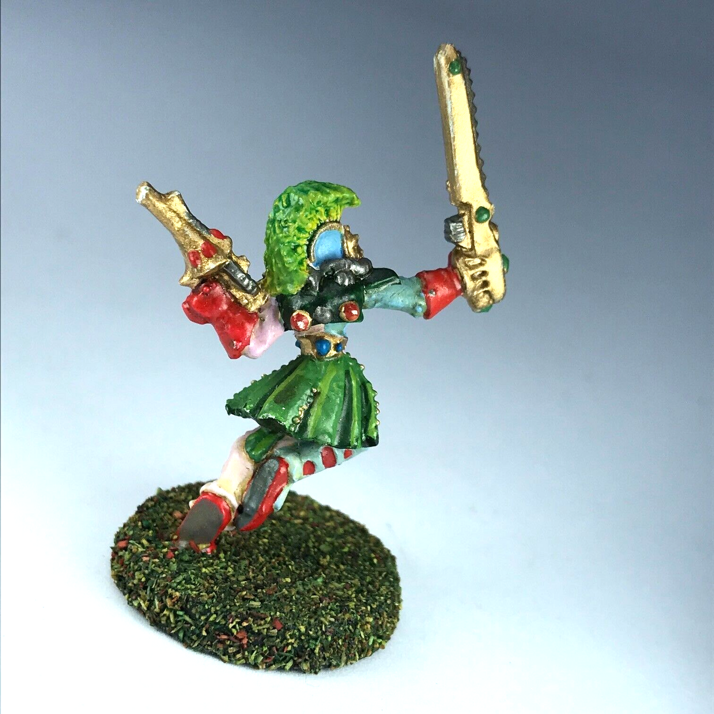 Classic Metal Eldar Harlequin Troupe Aeldari - Painted - Warhammer 40K X12144