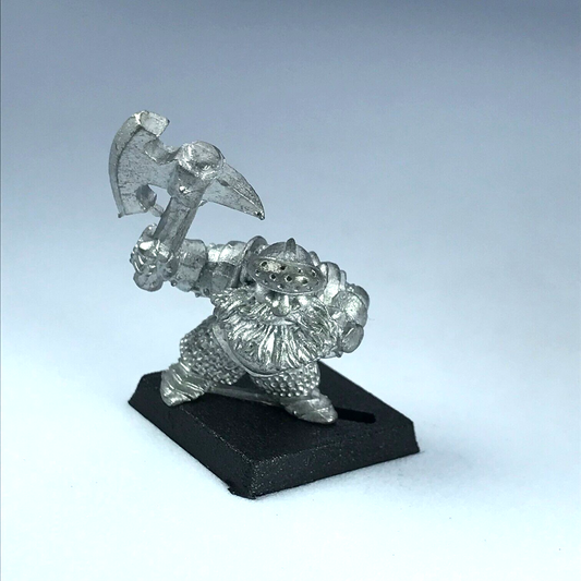 Dwarf Armoured Warrior Citadel - Warhammer Fantasy Classic Metal X10070