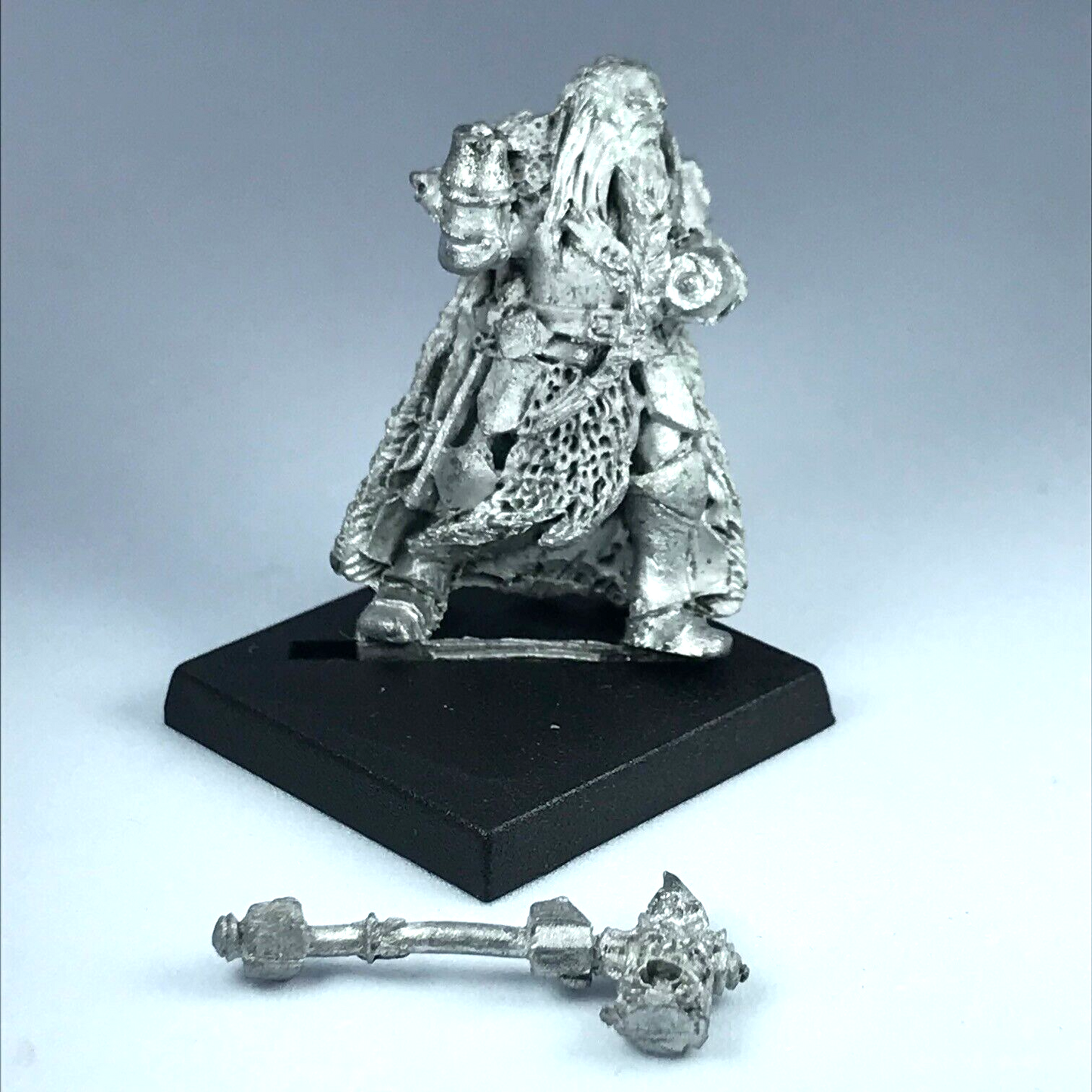 Classic Metal Mordheim Empire White Wolf Teutogen Guard Warhammer Fantasy X12360