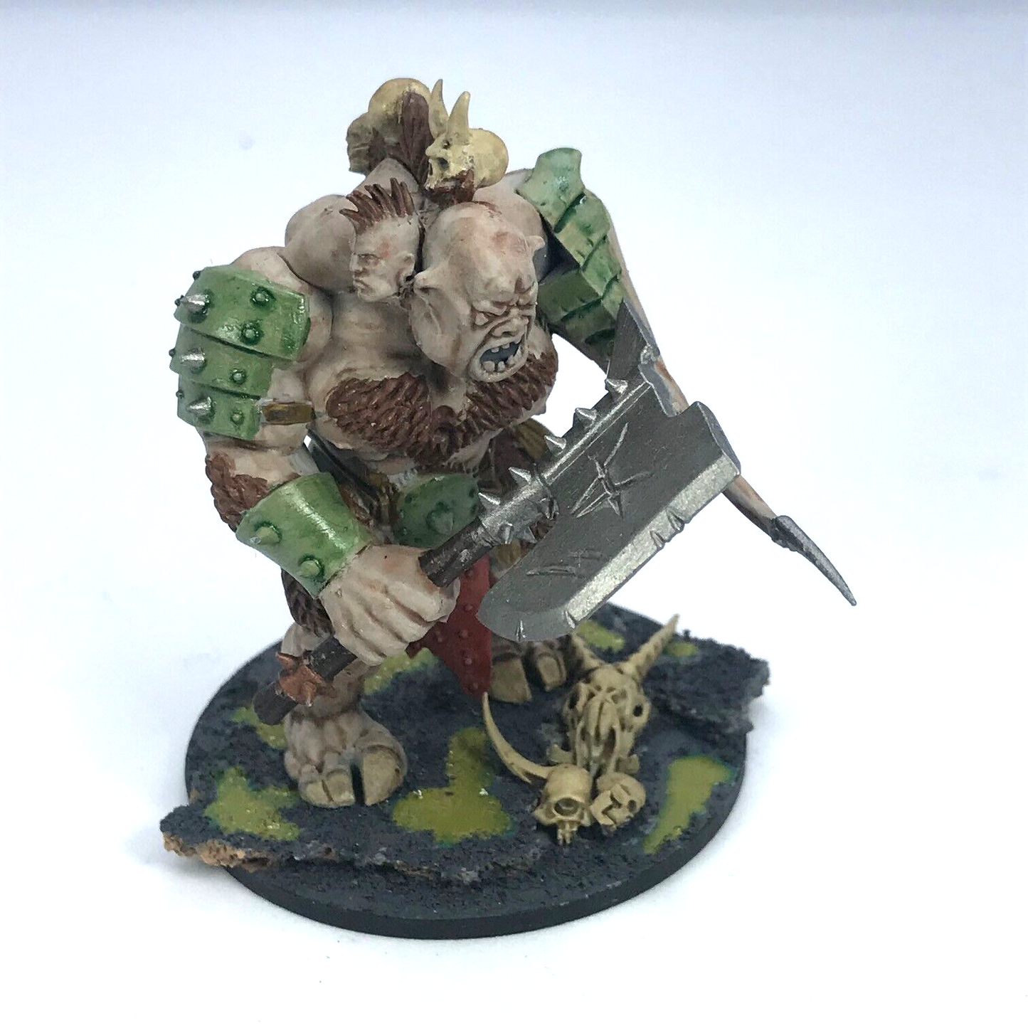 Converted Maggotkin of Nurgle Ogre Beast Painted - Warhammer Age of Sigmar