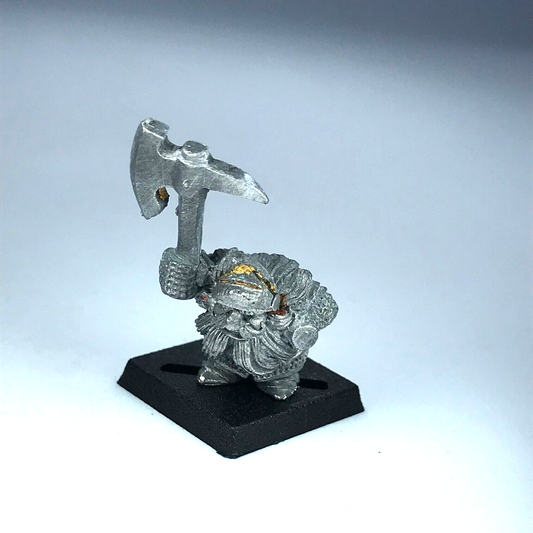 Classic Dwarf Armoured Warrior with Axe - Warhammer Citadel Fantasy X7953