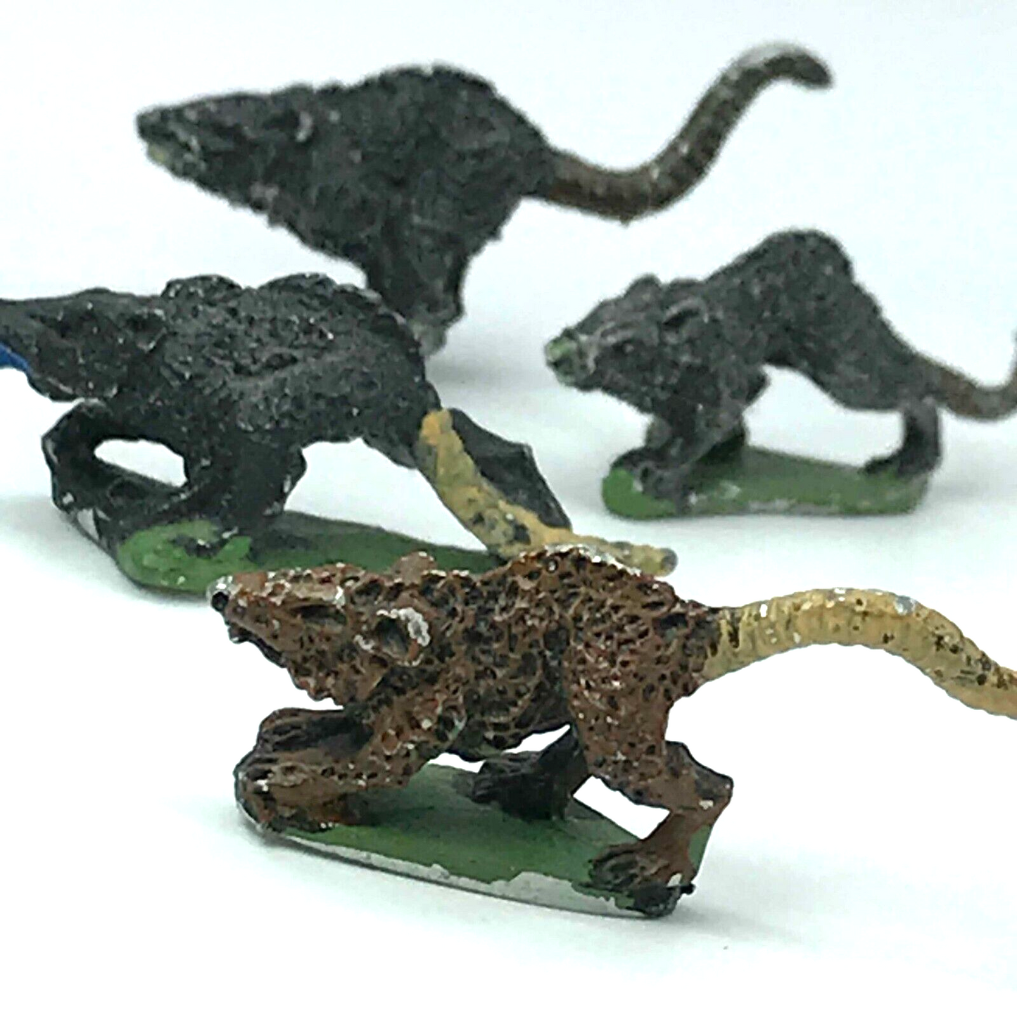 Skaven Giant Rat Pack - Citadel Warhammer Fantasy Classic Metal GW X981