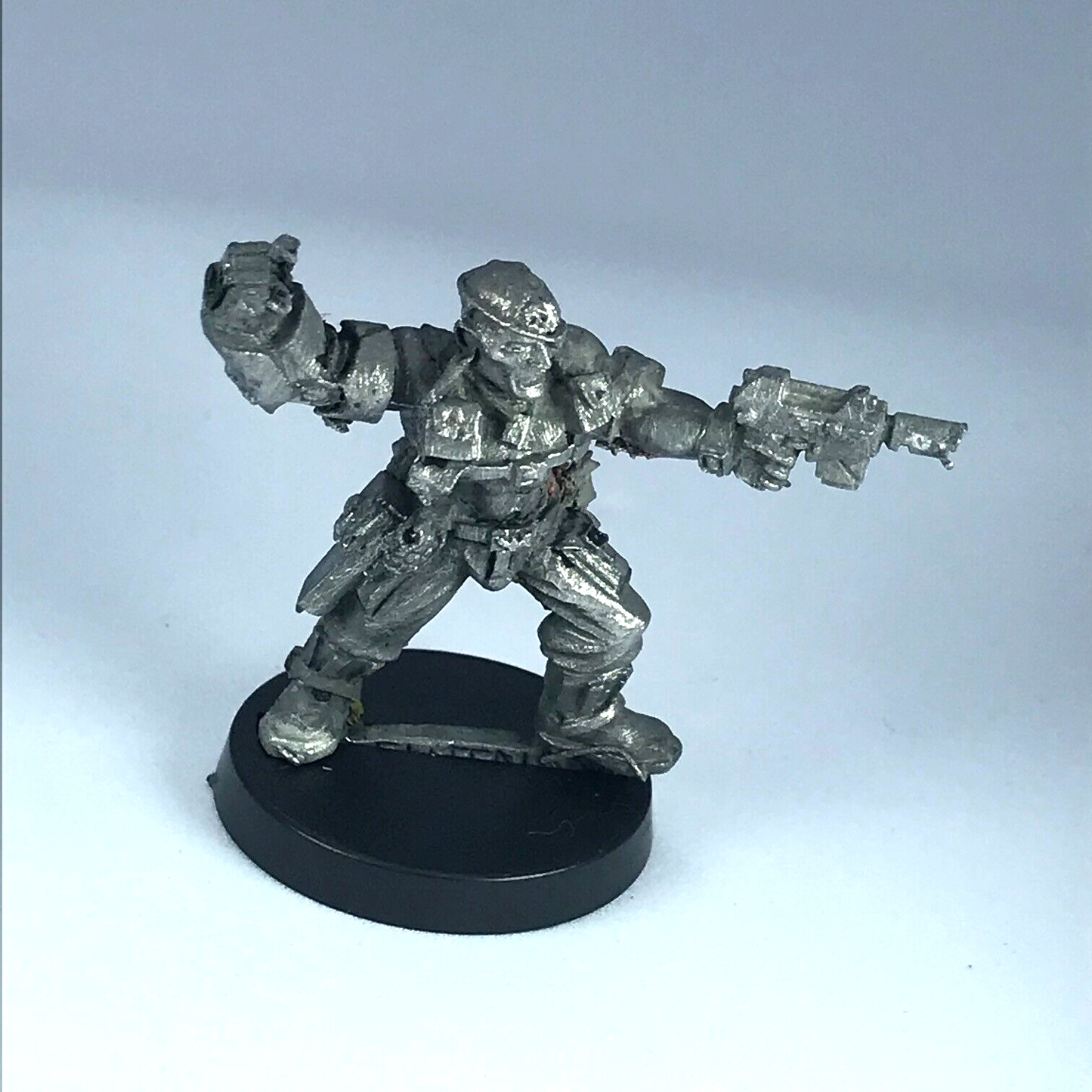 Catachan Lieutenant Commander Imperial Guard Warhammer 40K Metal Classic X10450