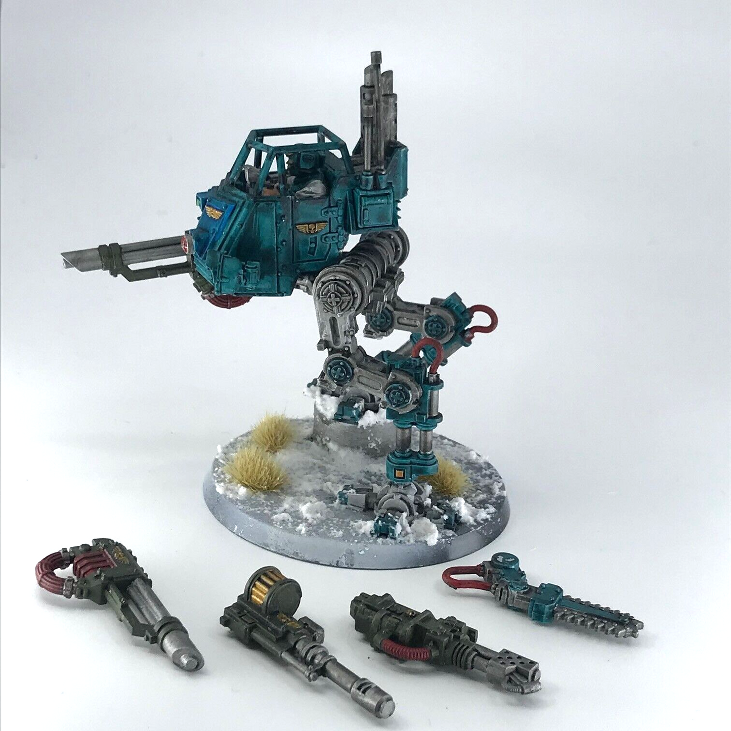 Imperial Guard Sentinel Astra Militarum - Painted - Warhammer 40K GW  C4028