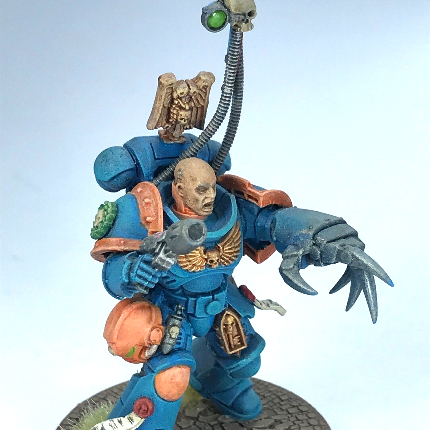 Space Marine Primaris Converted HQ Character - Painted - Warhammer 40K C1402