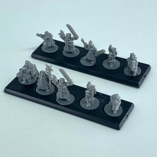 Epic Guard Command Squads - Imperial Guard - Epic Armageddon Warhammer GW X8042