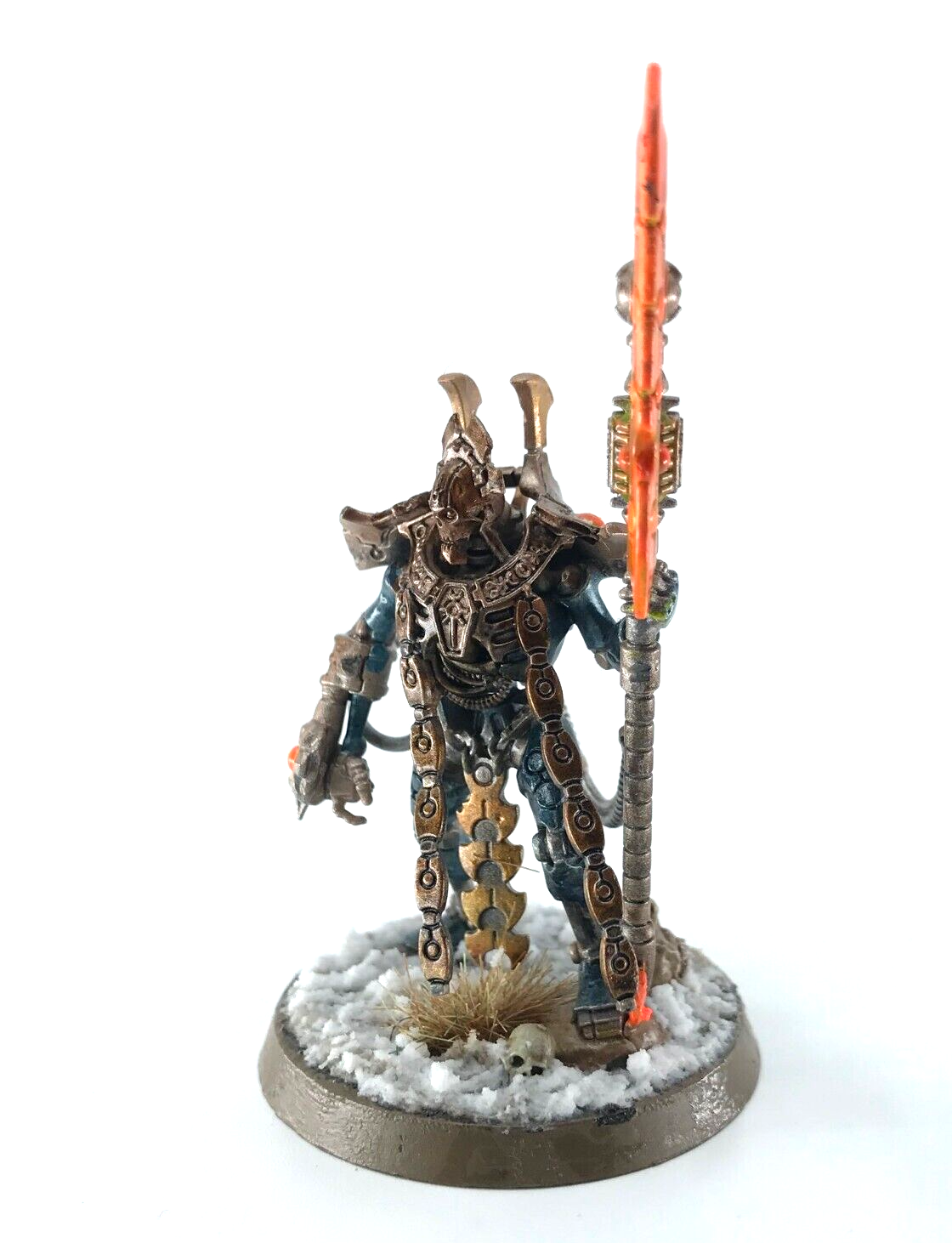 Necron Overlord with Tachyon Arrow Necrons - Painted - Warhammer 40K C4867