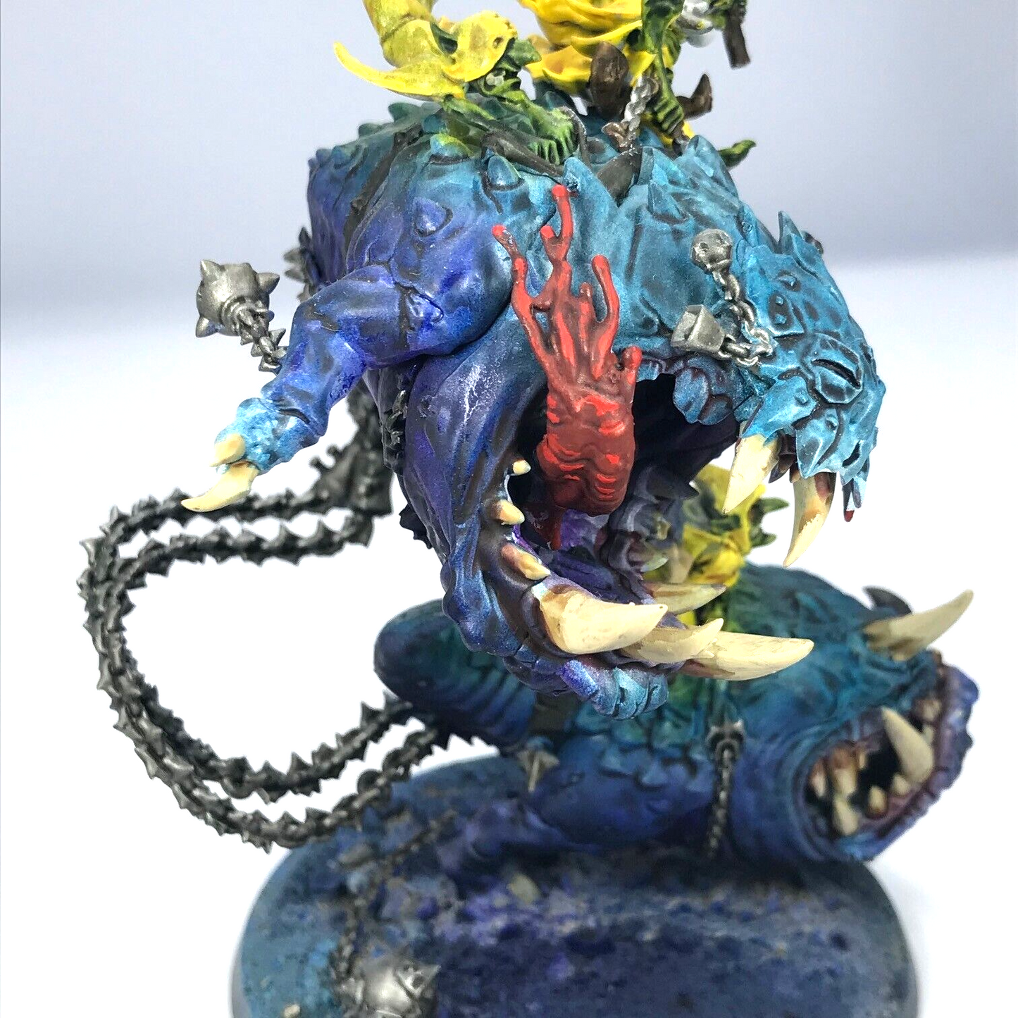 Loonboss on Mangler Squigs Gloomspite Gits - Painted Warhammer Age of Sigmar