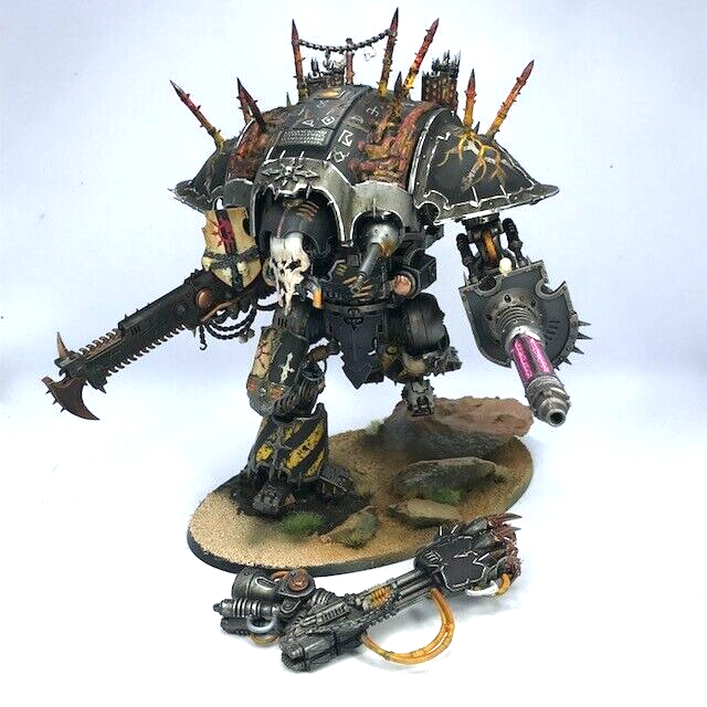 Knight Abominant Chaos Knight Chaos Space Marines Magnestised Arms War