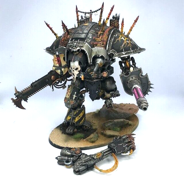 Knight Abominant Chaos Knight Chaos Space Marines Magnestised Arms Warhammer 40K