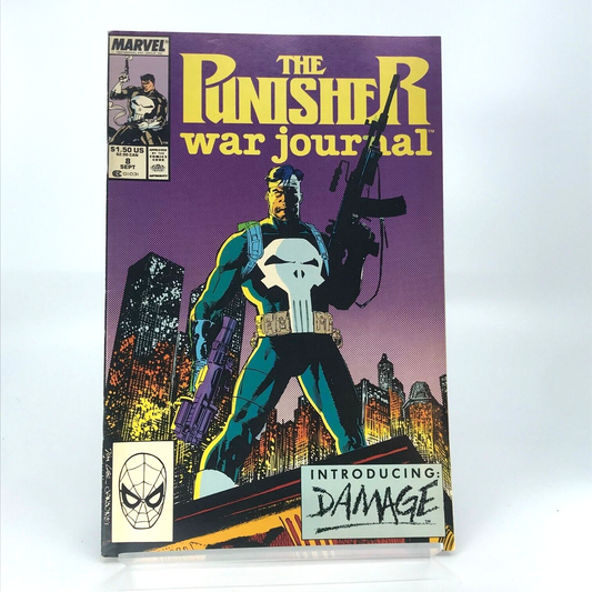 The Punisher War Journal Issue 8 Original Vintage Comic - Marvel Comics D59