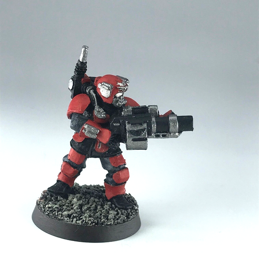 Kasrkin Stormtrooper with Grenade Launcher Imperial Guard Warhammer 40K X3149