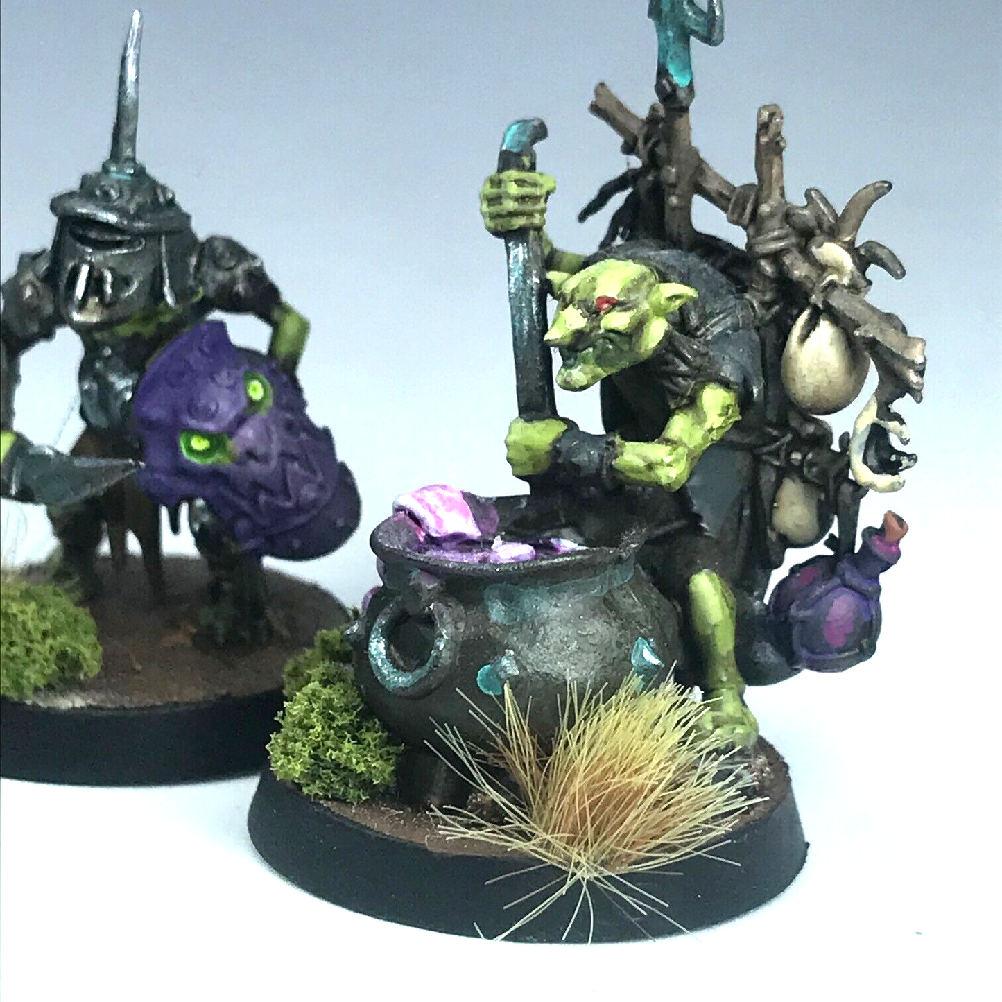 Goblin Shaman Character Orruk Warclans - Painted - Warhammer Age of Sigmar X9582