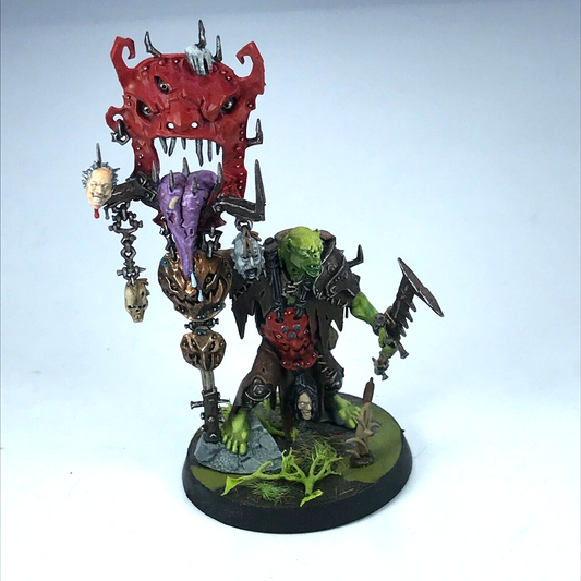 Murknob with Belcha-banna Orruk Warclans - Painted Warhammer Age of Sigmar C1413