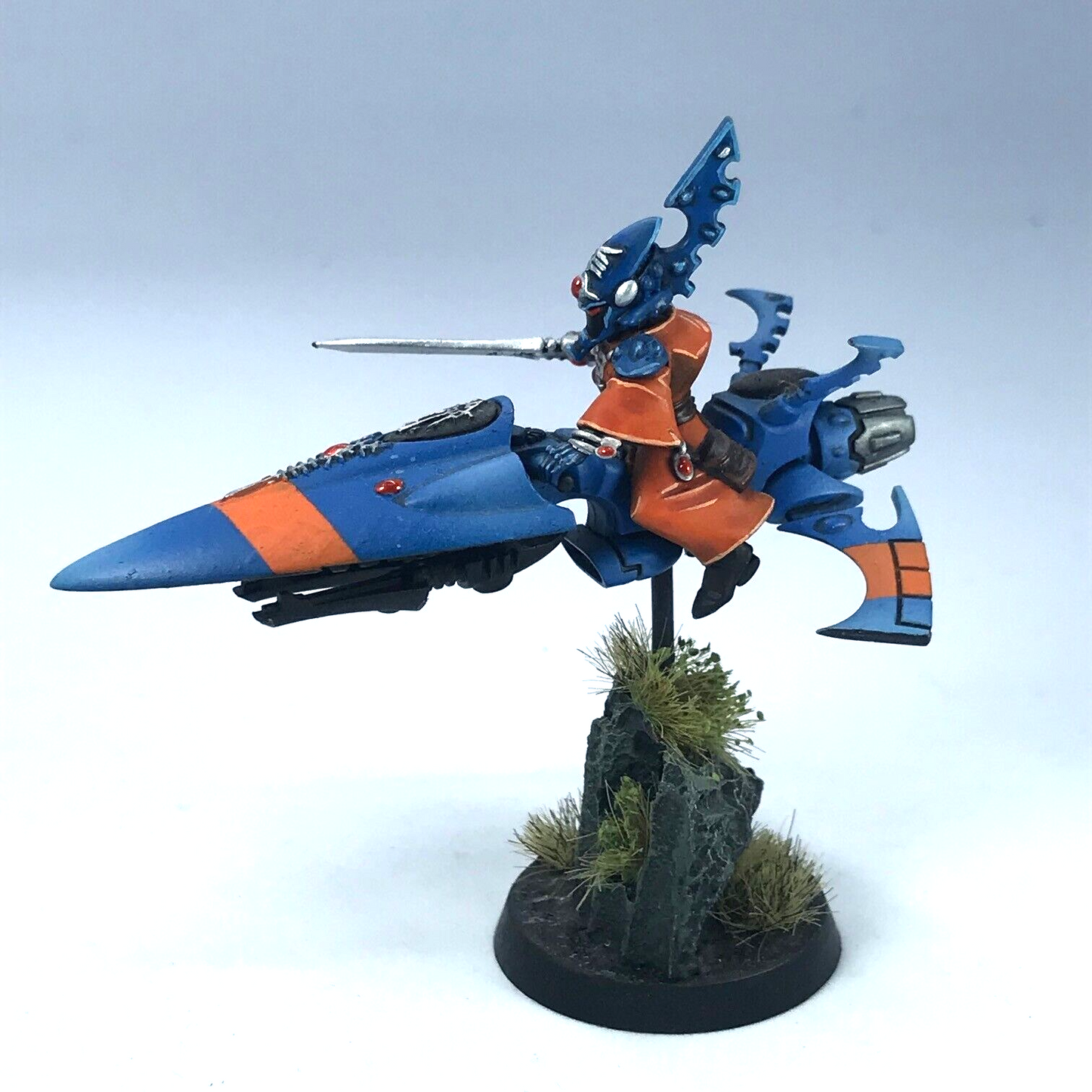 Eldar Warlock Skyrunner Aeldari - Painted - Warhammer 40K C3024