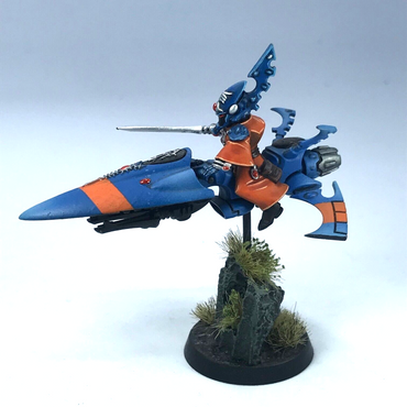 Eldar Warlock Skyrunner Aeldari - Painted - Warhammer 40K C3024