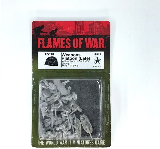 Weapons Platoon (Late) - USA - Blister - Flames of War C358