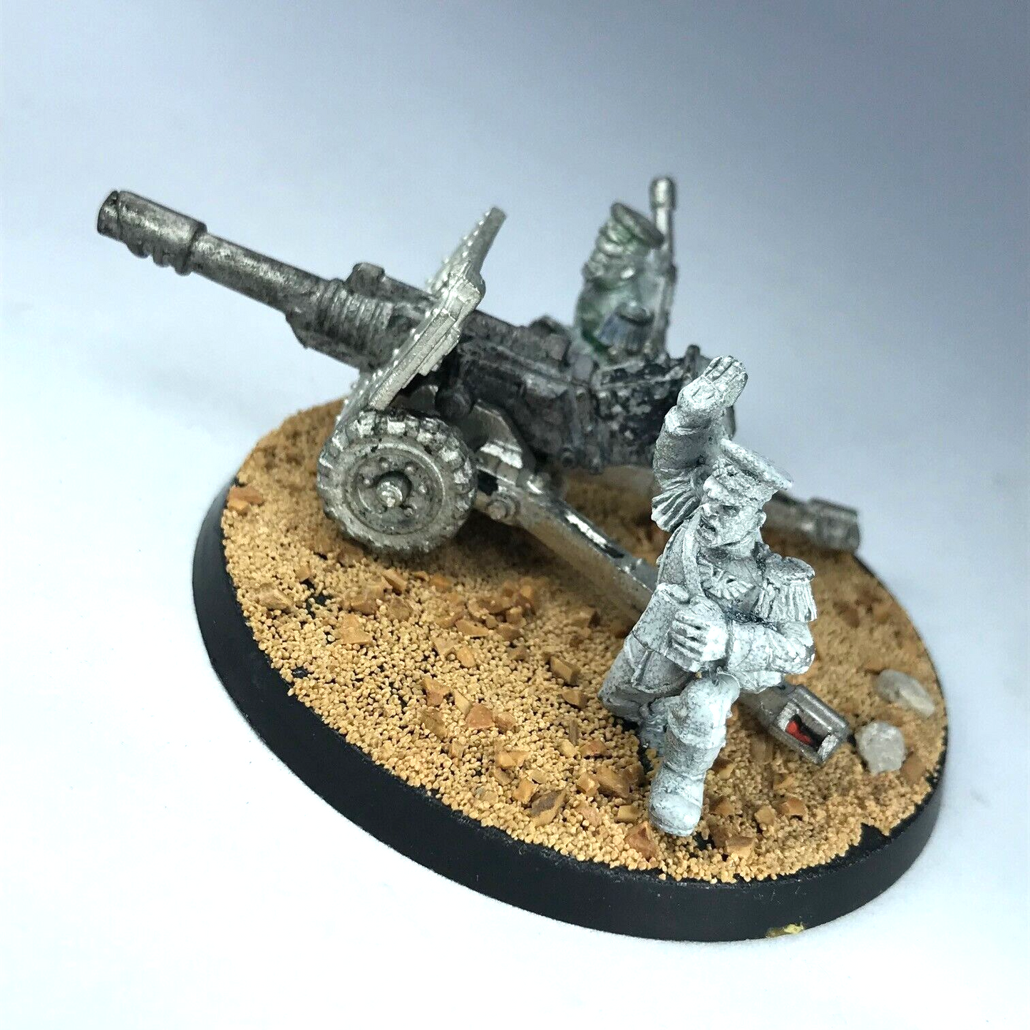 Classic Imperial Guard Mordian Lascannon Heavy Weapon - Warhammer 40K C50