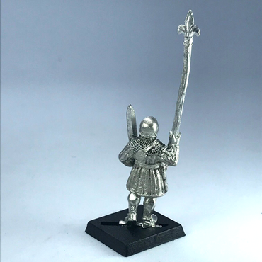 Bretonnia Standard Bearer Command Citadel Warhammer Fantasy Classic Metal X11644