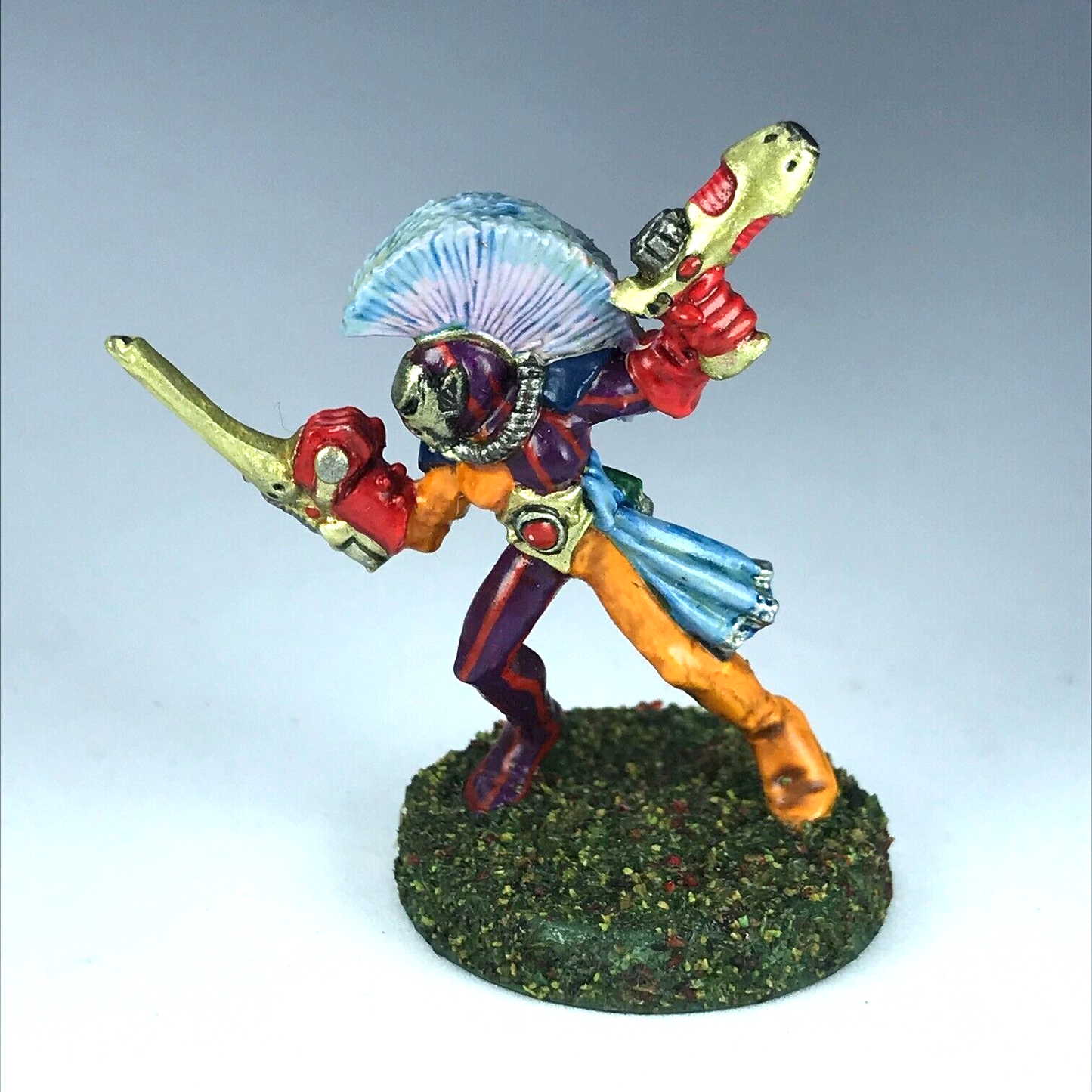 Classic Metal Eldar Harlequin Troupe Aeldari - Painted - Warhammer 40K X12316