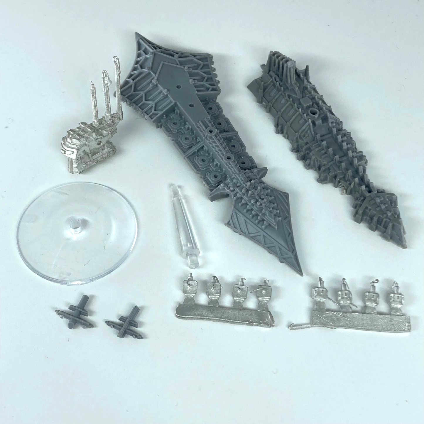 Chaos Desolator Battleship - Battlefleet Gothic Warhammer GW Part-Metal C5340