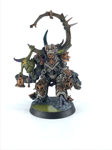 Death Guard Champion - Warhammer 40K Games Workshop Painted C2665