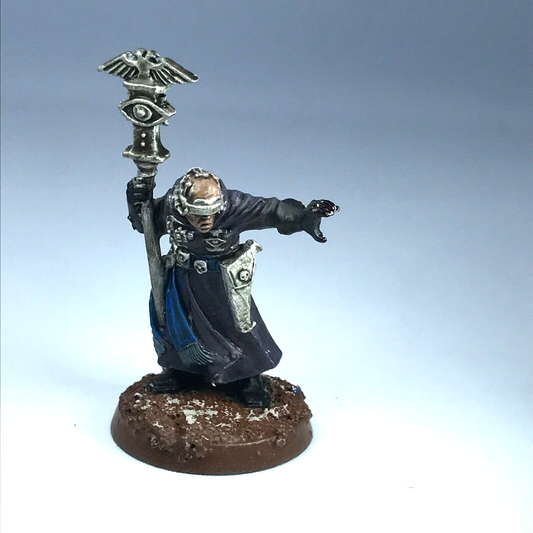 Imperial Guard Psyker Command - Painted - Warhammer 40K Classic Metal X8917