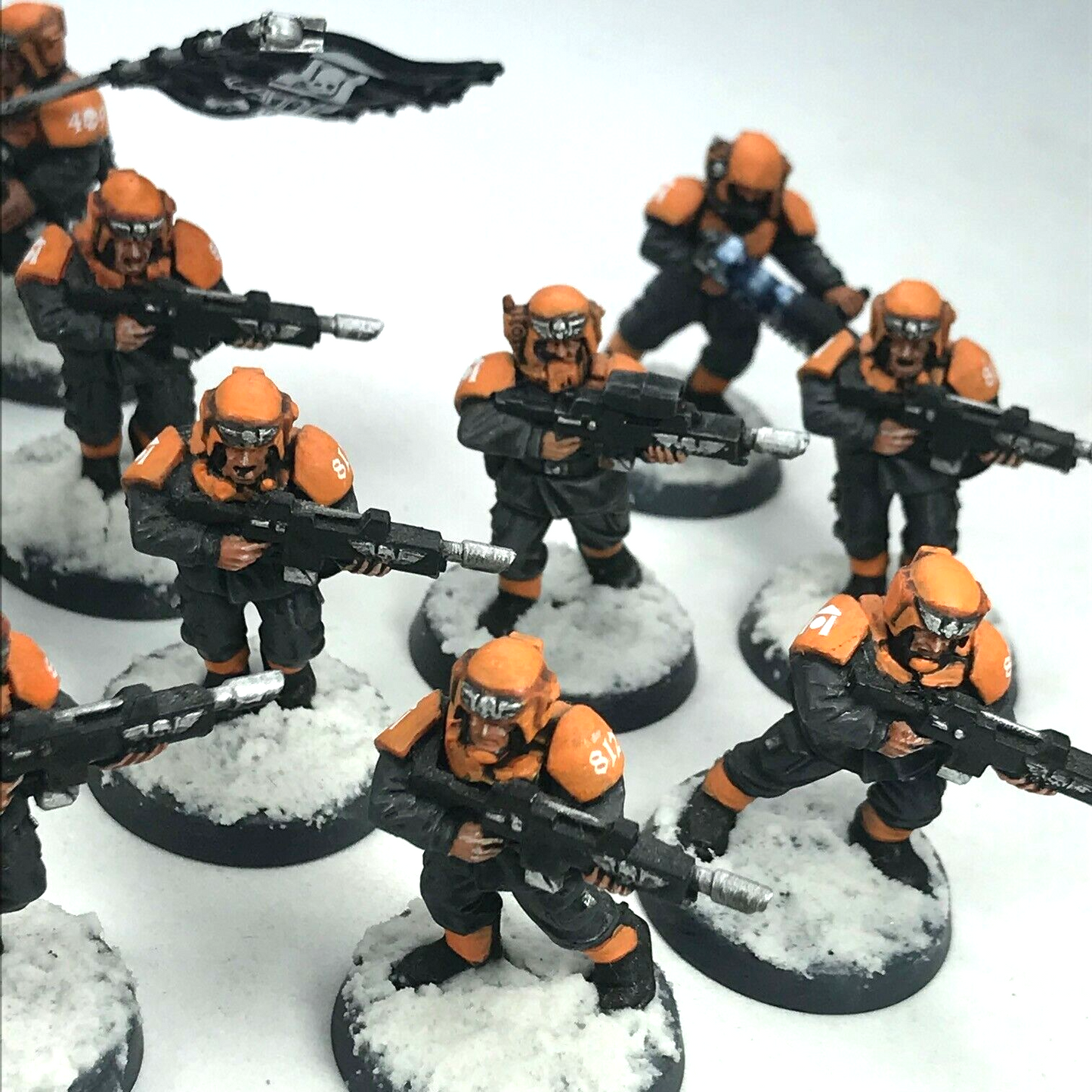 Cadian Guardsmen Squad Imperial Guard - Painted - Warhammer 40K C503