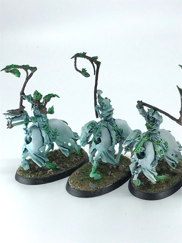 Nighthaunt Hex Wraiths - Painted - Warhammer Age of Sigmar Games Workshop C1948