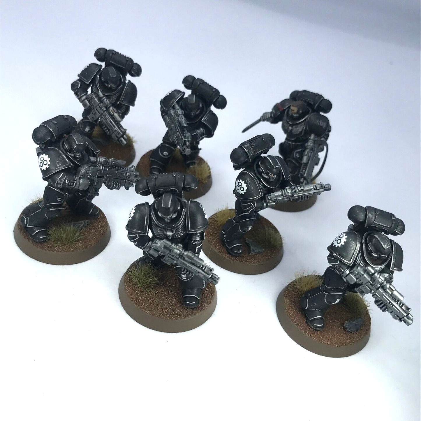 Primaris Intercessors Iron Hands Space Marines - Painted - Warhammer 40K C2949