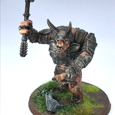 Mordor Armoured Troll - LOTR / Warhammer / Lord of the Rings Painted & Based