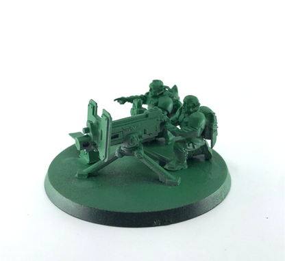 Cadian Heavy Bolter Team Imperial Guard - Painted - Warhammer 40K C3799