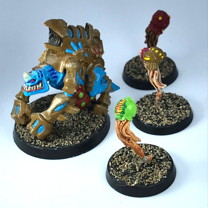 Classic Metal Tyranid Biovore & Spore Mines - Painted - Warhammer 40K X11588